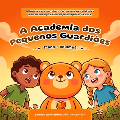 Capa — Coragi 1º Ano, Volume 1